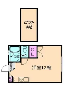 大阪府豊中市曽根南町2丁目【アパート】の間取り