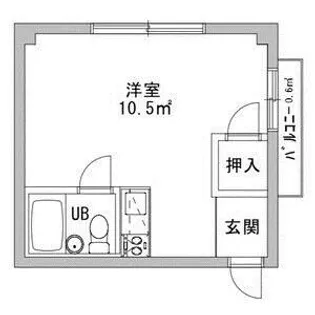 RHYTHM杭瀬【2階】の間取り