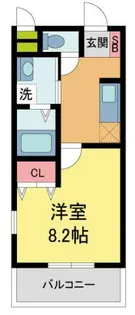 フジパレス宝塚南I番館【1階】の間取り