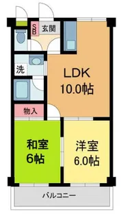 甲陽園ローズハイツ【2階】の間取り