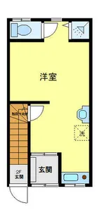 滝山アパート【101号室】の間取り