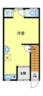滝山アパート【102号室】の間取り