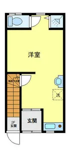滝山アパート【103号室】の間取り