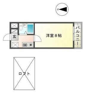ヨーロピアンB【2階】の間取り