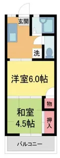 ハイツジョイ【204号室】の間取り