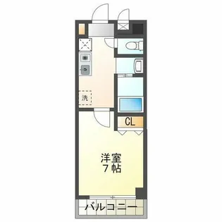 フルール須磨【2階】の間取り