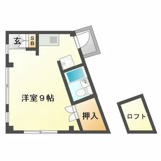 PUPAビル【3階】の間取り