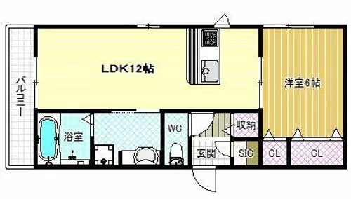 cremerie maison【2階】の間取り