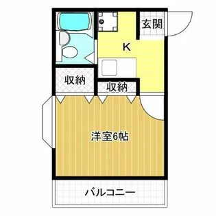 ステュディオ・カリーノ【3階】の間取り