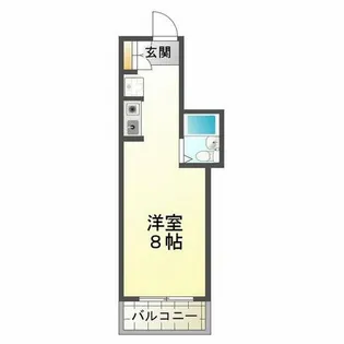 メゾン垂水【2階】の間取り
