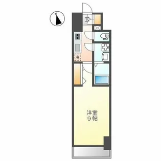 CREST TAPP金山【1階】の間取り
