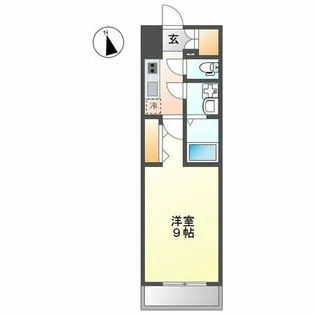 CREST TAPP金山【5階】の間取り