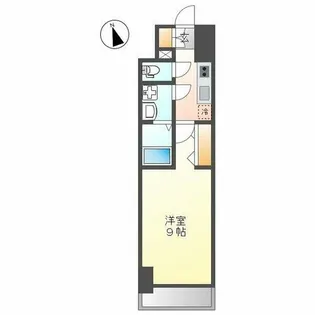 CREST TAPP金山【9階】の間取り