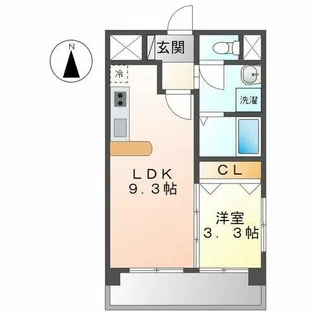 T&Kエステート I【1階】の間取り