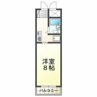 コウアロイヤル垂水partⅡ【5階】の間取り