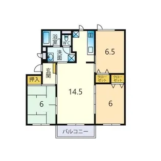 北海道札幌市手稲区富丘三条7丁目【マンション】の間取り
