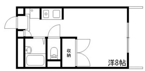 ノーブル高町【1階】の間取り