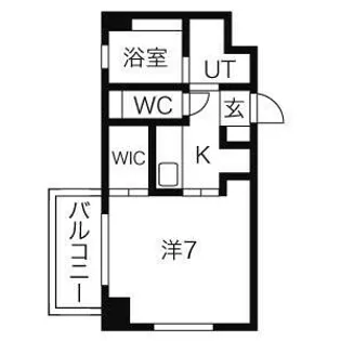 プロシード吹上【1階】の間取り