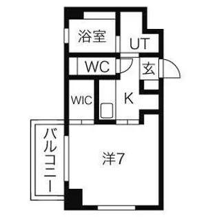 プロシード吹上【1階】の間取り