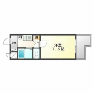 エストレーラ五色山【2階】の間取り