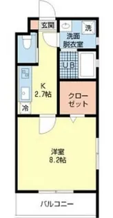 ZAFFIRO【1階】の間取り