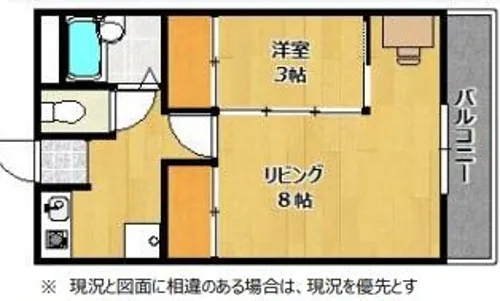 ラフェスタ加東【1階】の間取り