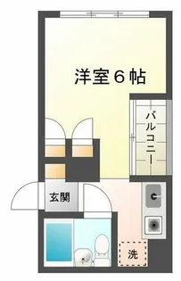 西舞子メゾン【3階】の間取り