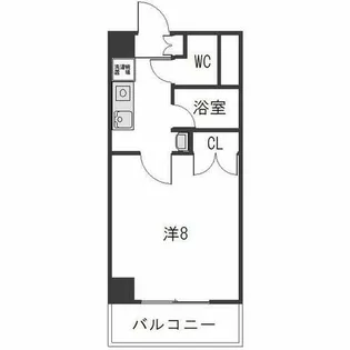 楽RAKU荘【4階】の間取り