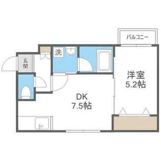 シャリテ元町【3階】の間取り
