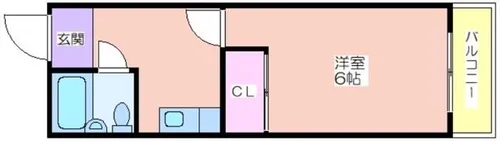エクセルライフ【3階】の間取り