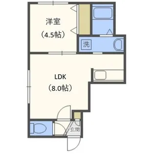 プレシャス壱番館【2階】の間取り