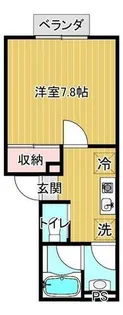 喜多荘【102号室】の間取り