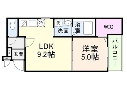 フジパレス奈良町【1階】の間取り