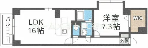 サニーレジデンス野田【2階】の間取り