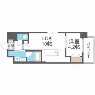 SGSA STAGE【4階】の間取り