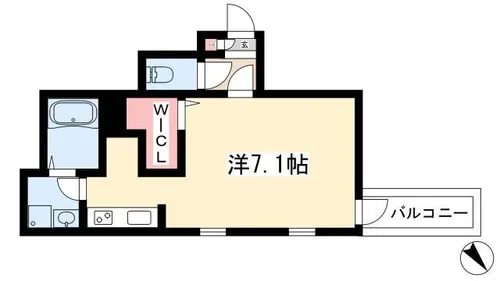 Cherim上飯田【2階】の間取り