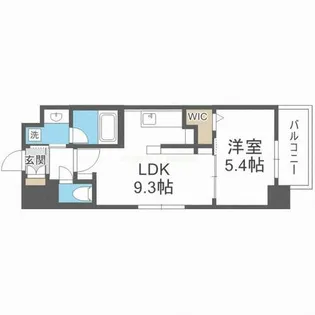 SGSA STAGE【8階】の間取り