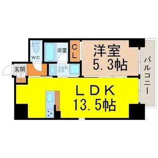 鉦銀館【3階】の間取り