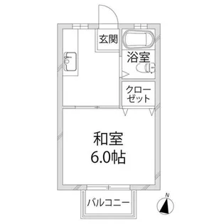 ドリームハウス岡本【2階】の間取り