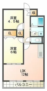 メゾンポパイ【3階】の間取り