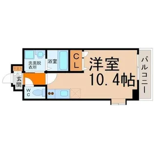 エルスタンザ東別院【2階】の間取り