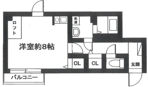 レナジア姫路ビル【502号室】の間取り