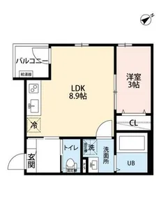 ROBOT HOUSE 守山A棟【3階】の間取り