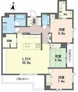 夙央邸【B号室】の間取り