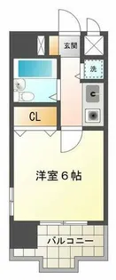 1Kの間取り画像