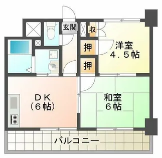 ファーストハウス【3階】の間取り
