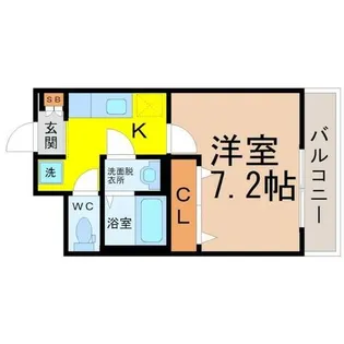愛知県名古屋市北区平安2丁目【マンション】の間取り