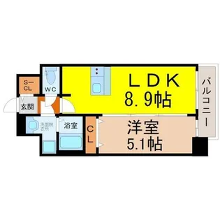 メイクス熱田神宮【2階】の間取り