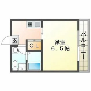 パロス須磨戸政町【2階】の間取り