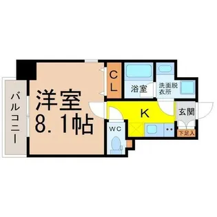 愛知県名古屋市西区花の木2丁目【マンション】の間取り
